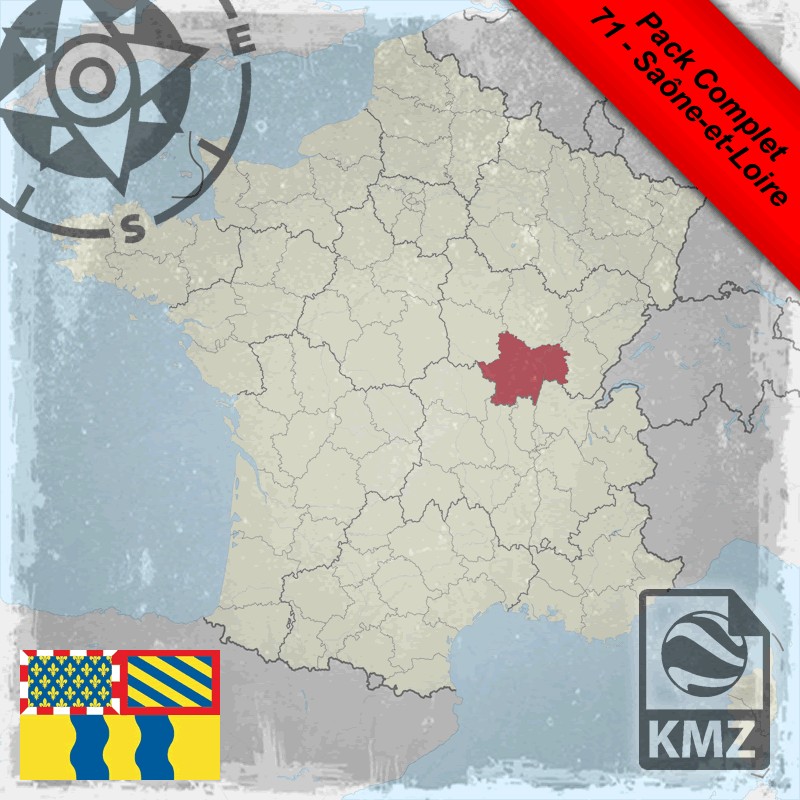 71 - Saône-et-Loire - Pack Complet